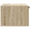 Væghængt TV-skab Sonoma-eg 59,5 x 41 x 30 cm Konstrueret træ