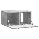 Væghængt TV-skab Betongrå 59,5 x 41 x 30 cm Konstrueret træ