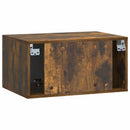 Væghængt TV-skab Røget eg 59,5 x 41 x 30 cm Konstrueret træ