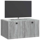 Væghængt TV-skab Vægmonteret Grå sonoma-eg 59,5 x 41 x 30 cm