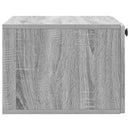 Væghængt TV-skab Vægmonteret Grå sonoma-eg 59,5 x 41 x 30 cm