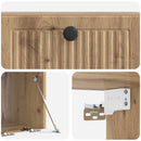 Væghængt TV-skab Artisan-eg 59,5 x 41 x 30 cm Konstrueret træ