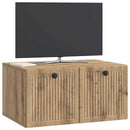 Væghængt TV-skab Artisan-eg 59,5 x 41 x 30 cm Konstrueret træ
