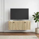 Væghængt TV-skab Sonoma-eg 78,5 x 41 x 30 cm Konstrueret træ
