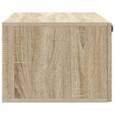 Væghængt TV-skab Sonoma-eg 78,5 x 41 x 30 cm Konstrueret træ