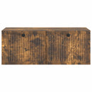 Væghængt TV-skab Røget eg 78,5 x 41 x 30 cm Konstrueret træ