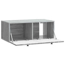 Væghængt TV-skab Vægmonteret Grå sonoma-eg 78,5 x 41 x 30 cm