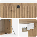 Væghængt TV-skab Artisan-eg 78,5 x 41 x 30 cm Konstrueret træ