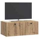Væghængt TV-skab Artisan-eg 78,5 x 41 x 30 cm Konstrueret træ