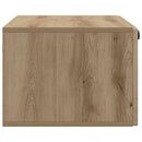 Væghængt TV-skab Artisan-eg 78,5 x 41 x 30 cm Konstrueret træ