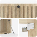 Væghængt TV-skab Sonoma-eg 98 x 41 x 30 cm Konstrueret træ