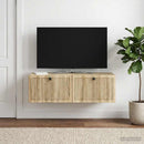 Væghængt TV-skab Sonoma-eg 98 x 41 x 30 cm Konstrueret træ