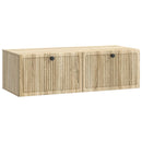 Væghængt TV-skab Sonoma-eg 98 x 41 x 30 cm Konstrueret træ