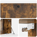 Væghængt TV-skab Røget eg 98 x 41 x 30 cm Konstrueret træ