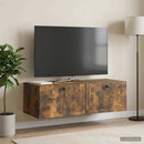 Væghængt TV-skab Røget eg 98 x 41 x 30 cm Konstrueret træ