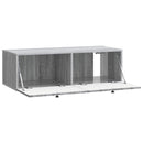 Væghængt TV-skab Grå sonoma-eg 98 x 41 x 30 cm Konstrueret træ