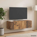 Væghængt TV-skab Gammelt træ 98 x 41 x 30 cm Konstrueret træ