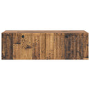Væghængt TV-skab Gammelt træ 98 x 41 x 30 cm Konstrueret træ
