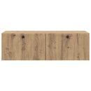 Væghængt TV-skab Artisan-eg 98 x 41 x 30 cm Konstrueret træ