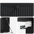 Væghængt TV-skab Sort 59,5 x 31 x 30 cm Konstrueret træ