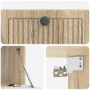 Væghængt TV-skab Sonoma-eg 59,5 x 31 x 30 cm Konstrueret træ