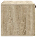 Væghængt TV-skab Sonoma-eg 59,5 x 31 x 30 cm Konstrueret træ