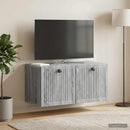 Væghængt TV-skab Vægmonteret Grå sonoma-eg 59,5 x 31 x 30 cm