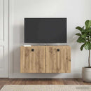 Væghængt TV-skab 59,5 x 31 x 30 cm Artisan-eg Konstrueret træ