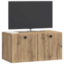 Væghængt TV-skab Artisan-eg 59,5 x 31 x 30 cm Konstrueret træ