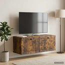Væghængt TV-skab Røget eg 78,5 x 31 x 30 cm Konstrueret træ
