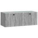 Væghængt TV-skab Vægmonteret Grå sonoma-eg 78,5 x 31 x 30 cm