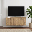 Væghængt TV-skab 78,5 x 31 x 30 cm Artisan-eg Konstrueret træ