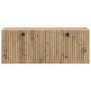 Væghængt TV-skab Artisan-eg 78,5 x 31 x 30 cm Konstrueret træ
