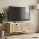 Væghængt TV-skab Sonoma-eg 98 x 31 x 30 cm Konstrueret træ