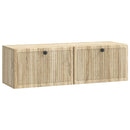 Væghængt TV-skab Sonoma-eg 98 x 31 x 30 cm Konstrueret træ
