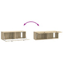 Væghængt TV-skab Sonoma-eg 98 x 31 x 30 cm Konstrueret træ