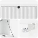 Væghængt TV-skab Hvid højglans 98 x 31 x 30 cm Konstrueret træ