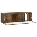 Væghængt TV-skab Røget eg 98 x 31 x 30 cm Konstrueret træ
