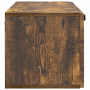 Væghængt TV-skab Røget eg 98 x 31 x 30 cm Konstrueret træ