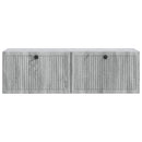 Væghængt TV-skab Grå sonoma-eg 98 x 31 x 30 cm Konstrueret træ