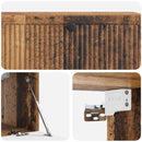 Væghængt TV-skab Gammelt træ 98 x 31 x 30 cm Konstrueret træ
