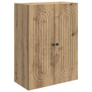 Vægmonteret skab 66 x 34,5 x 90 cm Konstrueret træ Artisan-eg