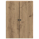 Vægmonteret skab 66 x 34,5 x 90 cm Konstrueret træ Artisan-eg