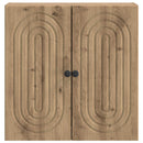 Vægmonteret skab 59 x 31 x 60 cm Konstrueret træ Artisan-eg