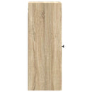 Vægmonteret skab Sonoma-eg 33 x 34,5 x 90 cm Konstrueret træ