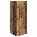 Vægmonteret skab Gammelt træ 33 x 34,5 x 90 cm Konstrueret træ