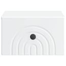 Væghængt Natbord 2 pcs Hvid 33 x 34,5 x 20 cm Konstrueret træ