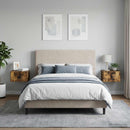 Væghængt Natbord med skuffe 2 pcs Røget eg 33 x 34,5 x 20 cm