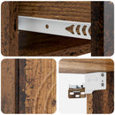 Væghængt Natbord med skuffe 2 pcs Gammelt træ 33 x 34,5 x 20 cm