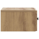 Væghængt Natbord med skuffe 2 pcs Artisan-eg 33 x 34,5 x 20 cm